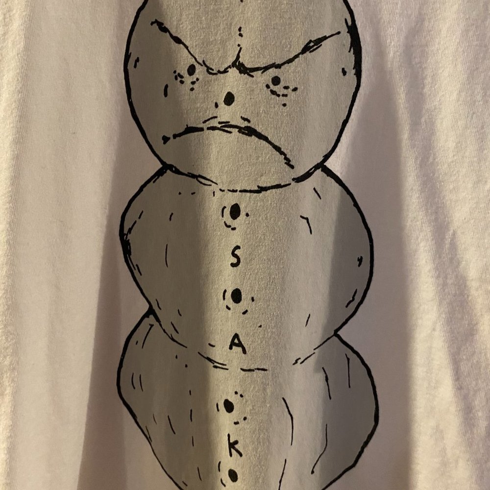 SAKE GRAPHIC LOGO Men’s Tee Shirt Large NWOT Pre-Washed